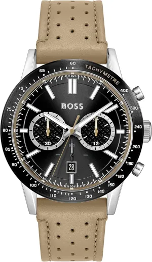 BOSS Allure Men's Quartz Chronograph Stainless Steel Watch - Water Resistant