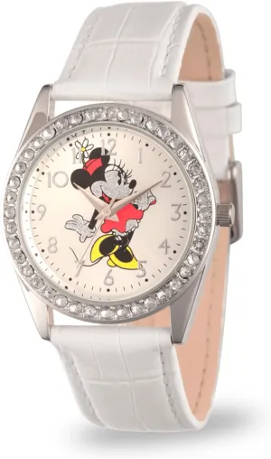 Disney Adult Round Glitz Analog Quartz Watch
