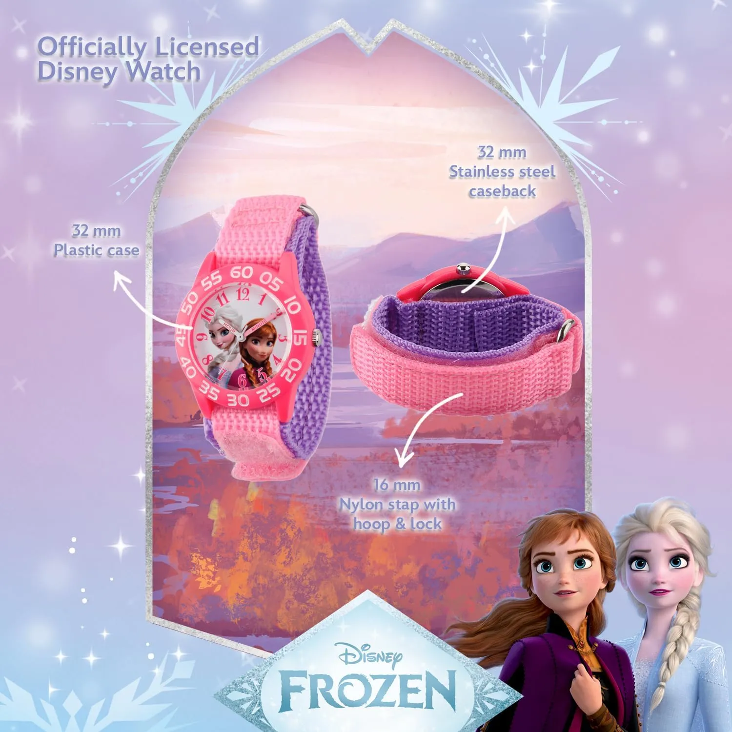 DISNEY Frozen Elsa and Anna Watch for Kids