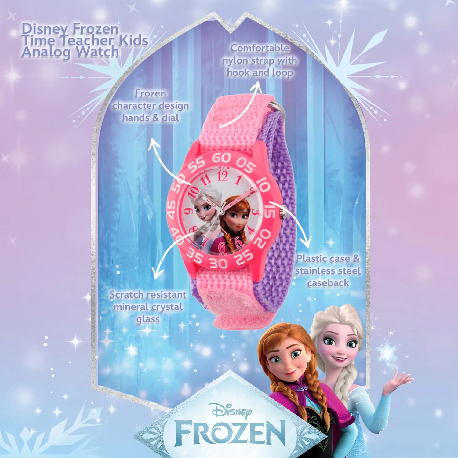 DISNEY Frozen Elsa and Anna Watch for Kids