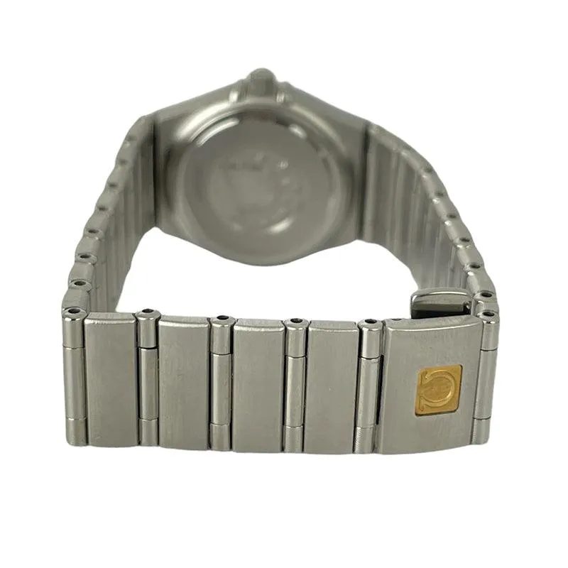 Omega Constellation Mini 50th Anniversary Model 12P Diamond Bezel Quartz 1460.75 Watch Ladies Used