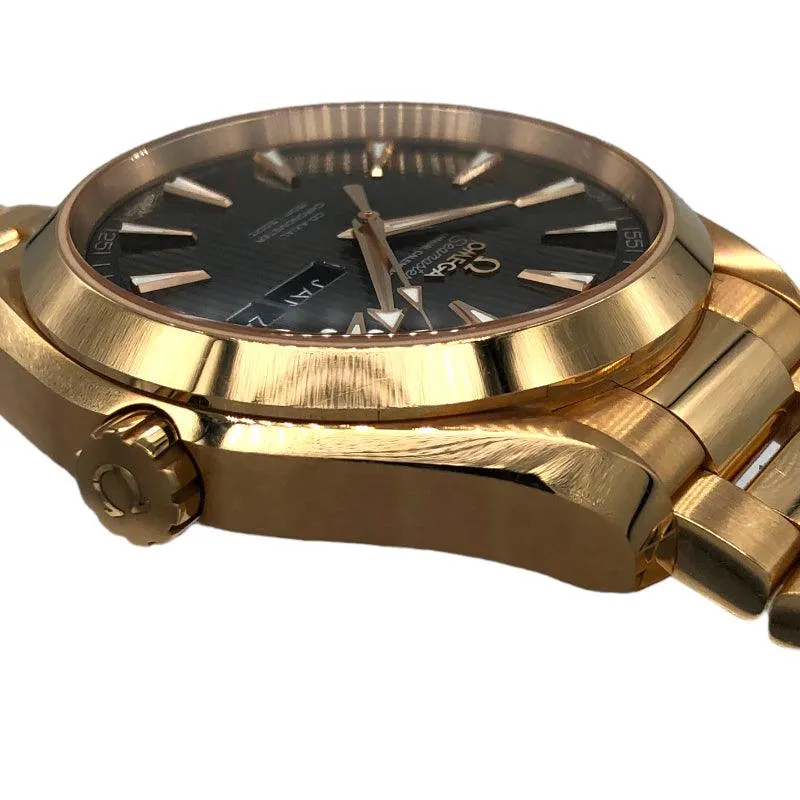 Omega Seamaster Aqua Terra 231.50.43.22.06.003 Gold K18PG Watch Men's Used