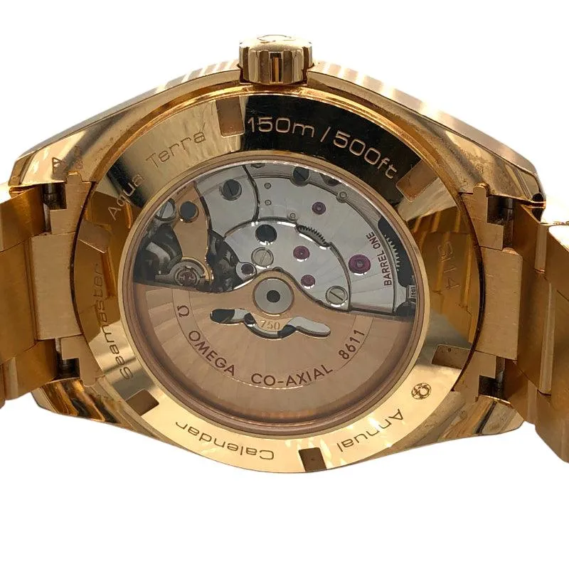 Omega Seamaster Aqua Terra 231.50.43.22.06.003 Gold K18PG Watch Men's Used