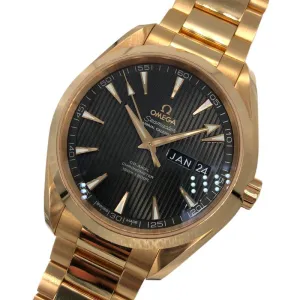 Omega Seamaster Aqua Terra 231.50.43.22.06.003 Gold K18PG Watch Men's Used
