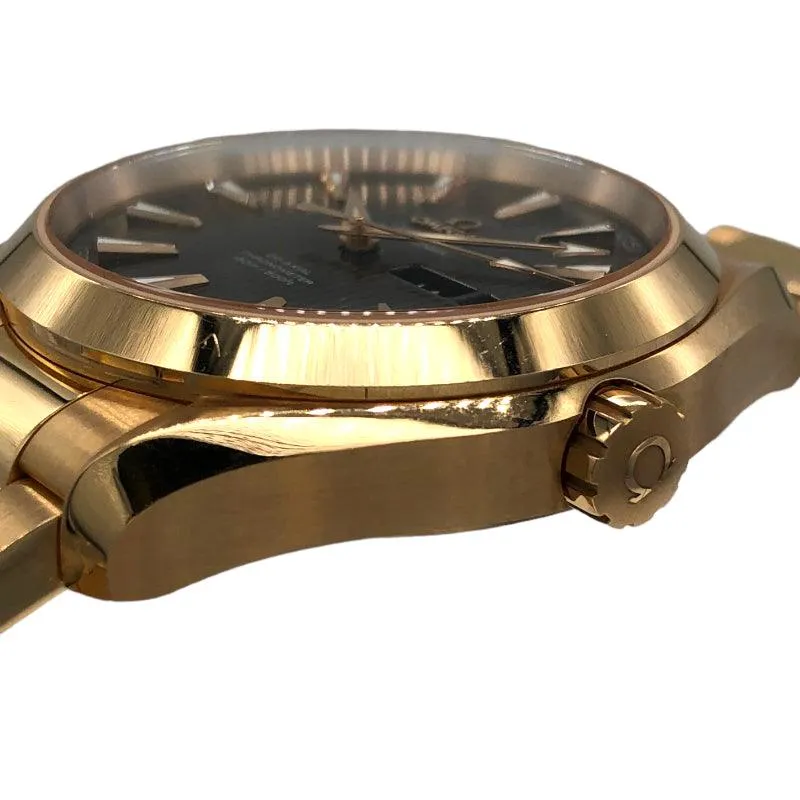 Omega Seamaster Aqua Terra 231.50.43.22.06.003 Gold K18PG Watch Men's Used