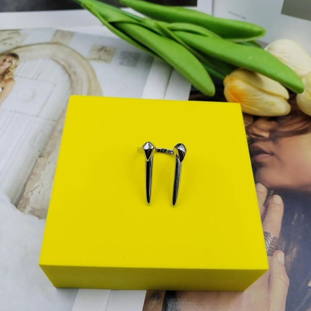 Open Feather Rings for Women Retro Vintage Angel Wings Rings Adjustable Hypoallergenic Dainty Jewelry Gifts