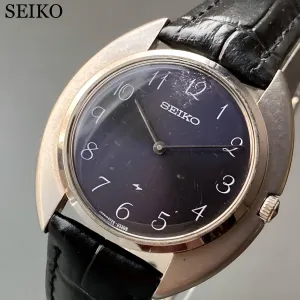 Seiko Watch Chariot Antique 1983 Manual Men's Vintage Watch Male 2220-0270